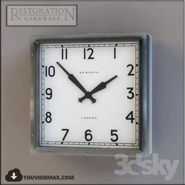 CLOCK 3DMODELS – 002
