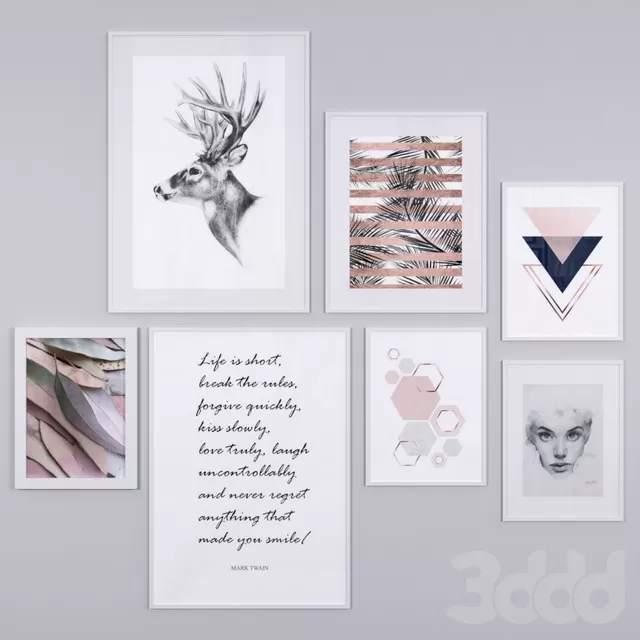 DECORATION – FRAME – 3D MODELS – FREE DOWNLOAD – 4507