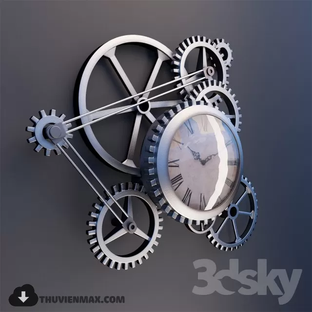 CLOCK 3DMODELS – 005