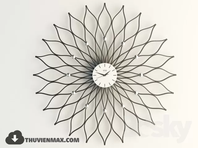 CLOCK 3DMODELS – 006