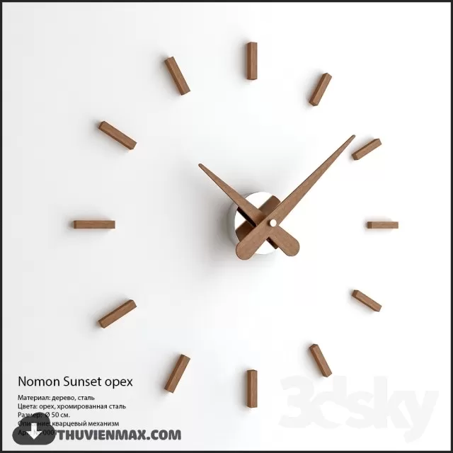CLOCK 3DMODELS – 007