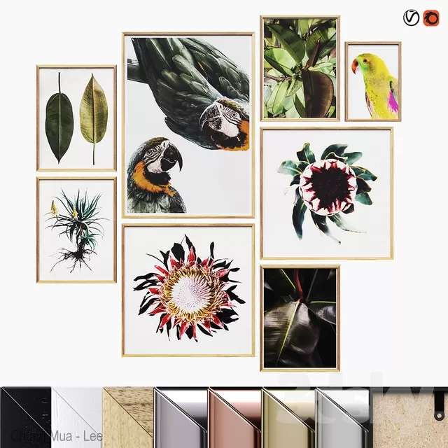 DECORATION – FRAME – 3D MODELS – FREE DOWNLOAD – 4540