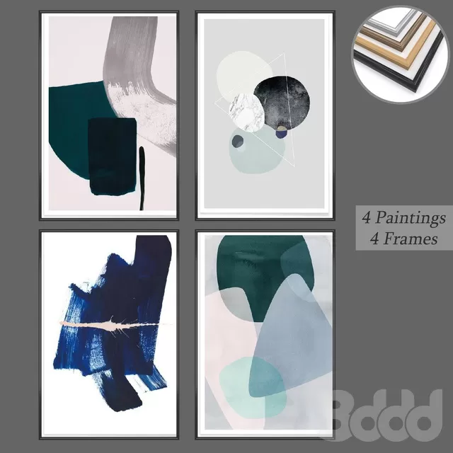 DECORATION – FRAME – 3D MODELS – FREE DOWNLOAD – 4544