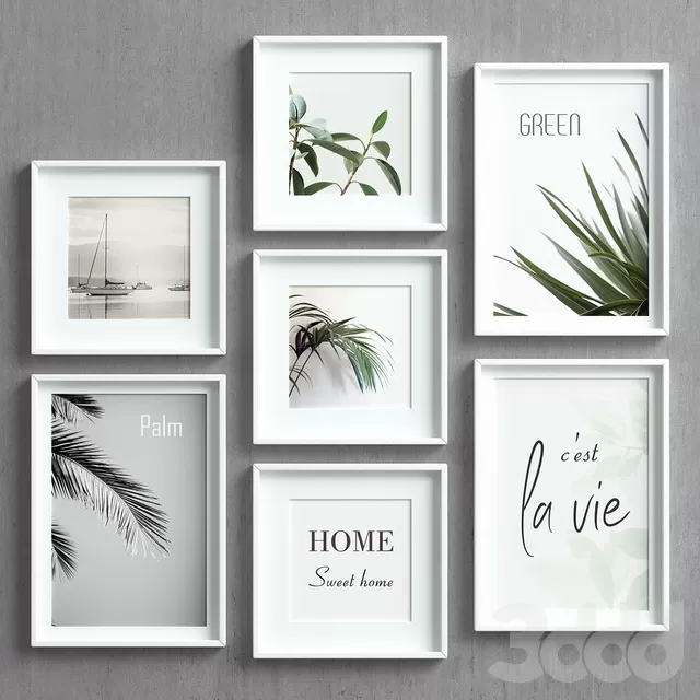 DECORATION – FRAME – 3D MODELS – FREE DOWNLOAD – 4546
