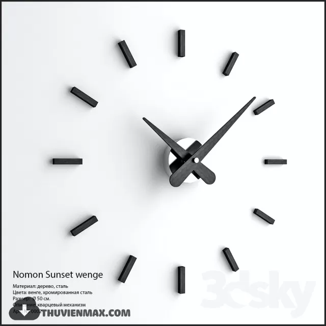 CLOCK 3DMODELS – 008