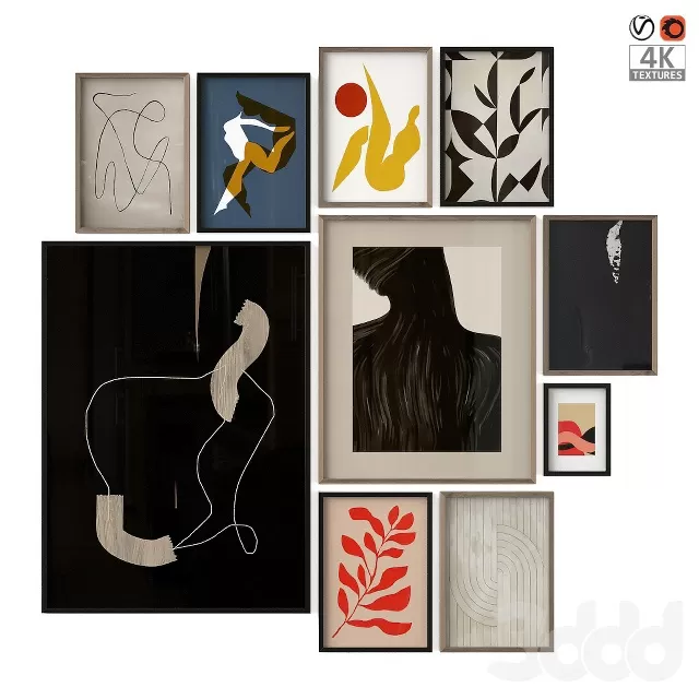 DECORATION – FRAME – 3D MODELS – FREE DOWNLOAD – 4600