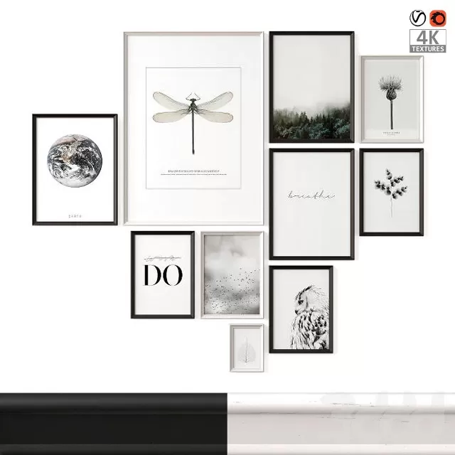 DECORATION – FRAME – 3D MODELS – FREE DOWNLOAD – 4609