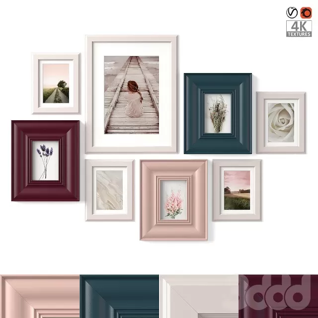 DECORATION – FRAME – 3D MODELS – FREE DOWNLOAD – 4636