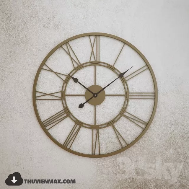 CLOCK 3DMODELS – 018