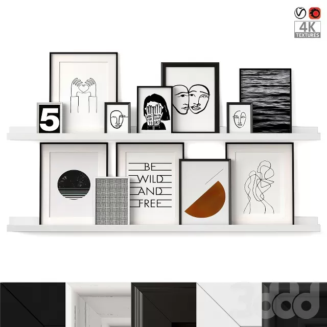 DECORATION – FRAME – 3D MODELS – FREE DOWNLOAD – 4662