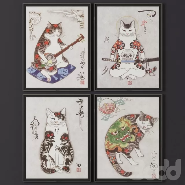 DECORATION – FRAME – 3D MODELS – FREE DOWNLOAD – 4677