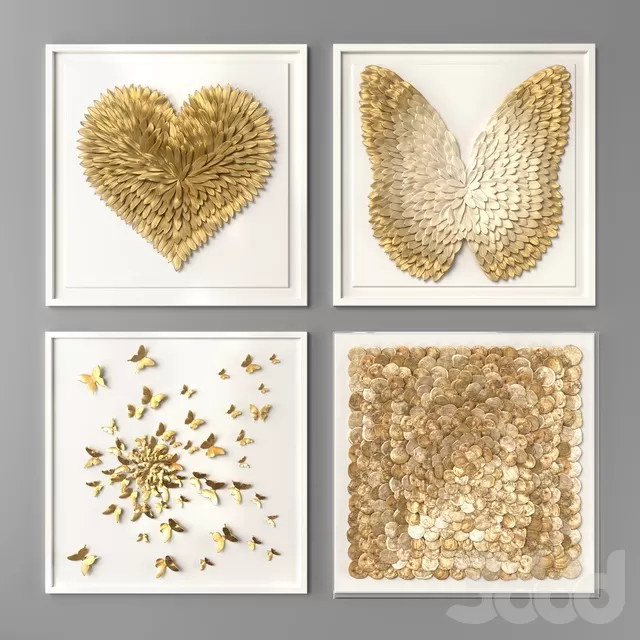 DECORATION – FRAME – 3D MODELS – FREE DOWNLOAD – 4693