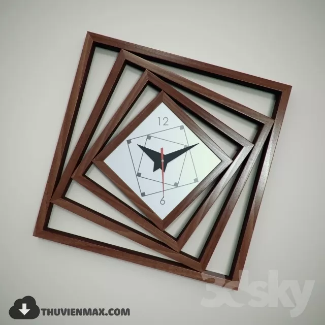 CLOCK 3DMODELS – 027