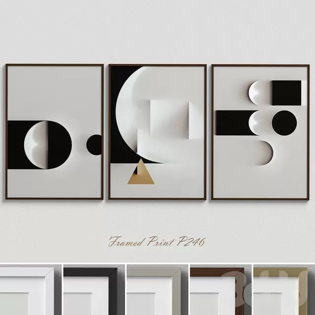 DECORATION – FRAME – 3D MODELS – FREE DOWNLOAD – 4759