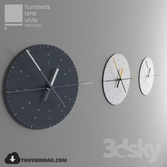CLOCK 3DMODELS – 043