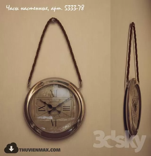 CLOCK 3DMODELS – 045
