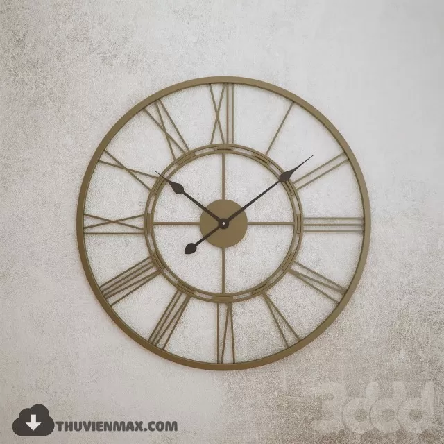 CLOCK 3DMODELS – 053