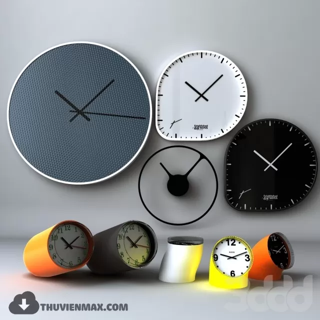 CLOCK 3DMODELS – 062