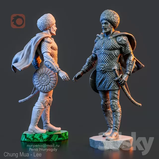 DECORATION – SCULPTURE – 3D MODELS – FREE DOWNLOAD – 5704