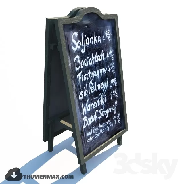 COFFEE DECOR – 3DS MODEL – 039