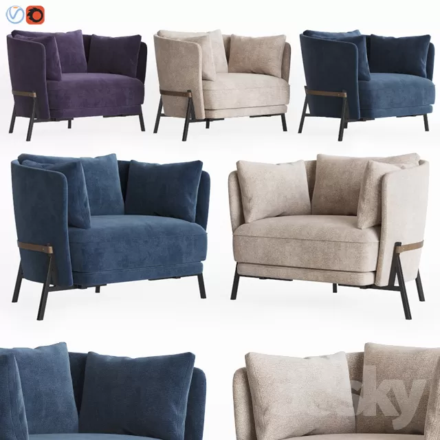 FURNITURE – AMRCHAIR – 3D MODELS – FREE DOWNLOAD – 6020