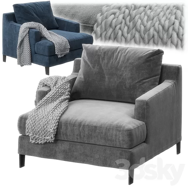 FURNITURE – AMRCHAIR – 3D MODELS – FREE DOWNLOAD – 6043