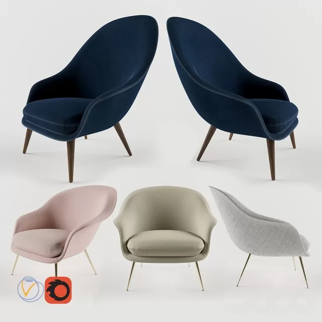 FURNITURE – AMRCHAIR – 3D MODELS – FREE DOWNLOAD – 6090