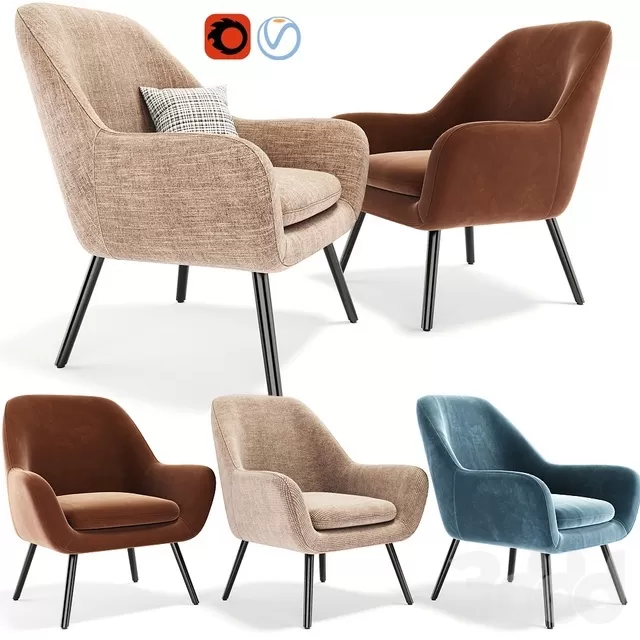 FURNITURE – AMRCHAIR – 3D MODELS – FREE DOWNLOAD – 6114