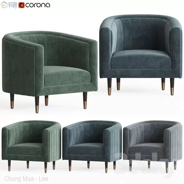 FURNITURE – AMRCHAIR – 3D MODELS – FREE DOWNLOAD – 6146