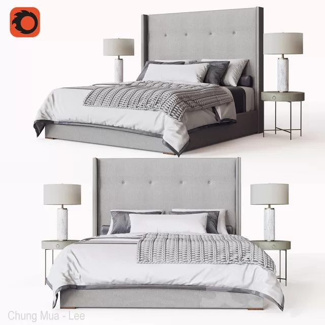 FURNITURE – BED – 3D MODELS – FREE DOWNLOAD – 6763 FURNITURE – BED – 3D MODELS – FREE DOWNLOAD – 6763