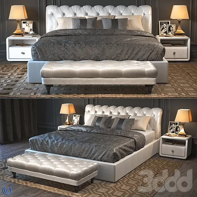 FURNITURE – BED – 3D MODELS – FREE DOWNLOAD – 6834 FURNITURE – BED – 3D MODELS – FREE DOWNLOAD – 6834