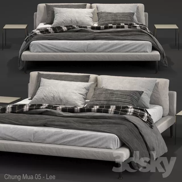 FURNITURE – BED – 3D MODELS – FREE DOWNLOAD – 6895