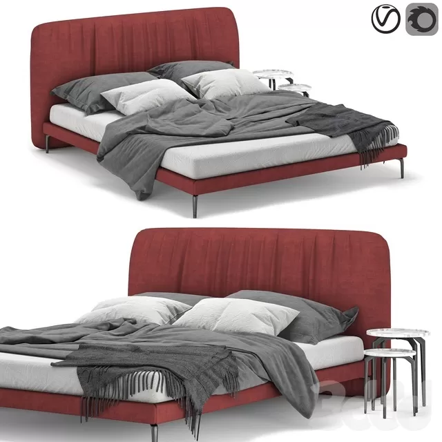 FURNITURE – BED – 3D MODELS – FREE DOWNLOAD – 7056 FURNITURE – BED – 3D MODELS – FREE DOWNLOAD – 7056