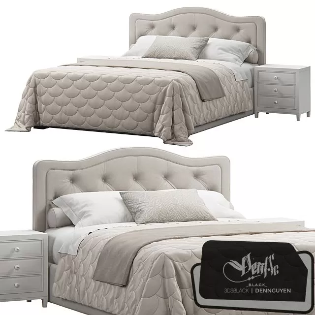 FURNITURE – BED – 3D MODELS – FREE DOWNLOAD – 7216