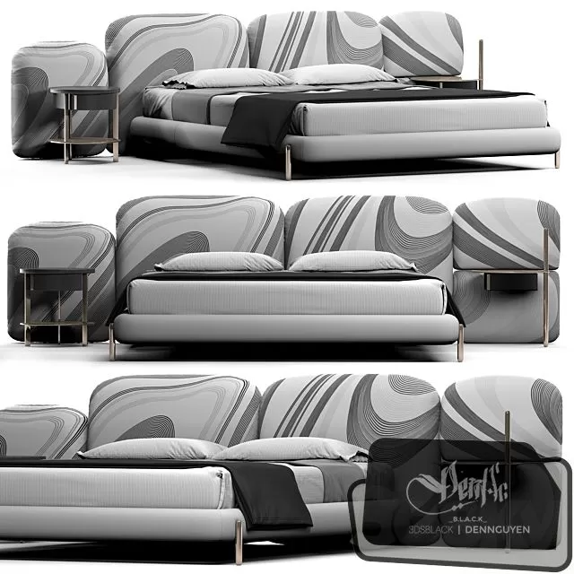 FURNITURE – BED – 3D MODELS – FREE DOWNLOAD – 7222