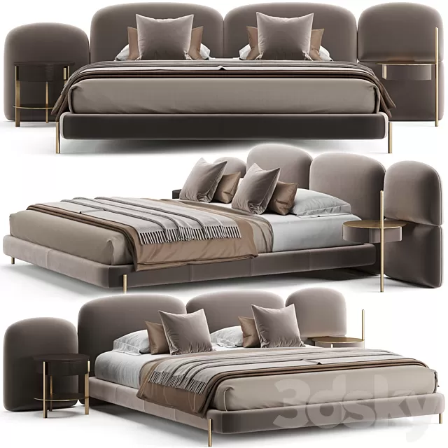 FURNITURE – BED – 3D MODELS – FREE DOWNLOAD – 7224