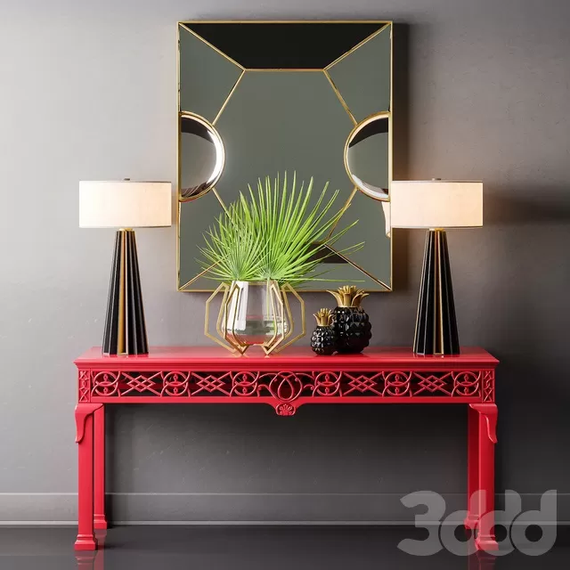 FURNITURE – CONSOLE – 3D MODELS – FREE DOWNLOAD – 8034