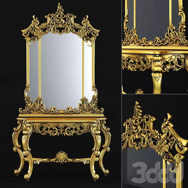 FURNITURE – CONSOLE – 3D MODELS – FREE DOWNLOAD – 8048