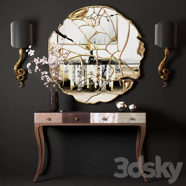 FURNITURE – CONSOLE – 3D MODELS – FREE DOWNLOAD – 8079