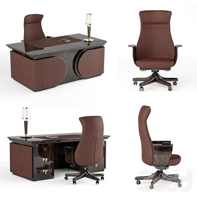 FURNITURE – DESK – 3D MODELS – FREE DOWNLOAD – 8161