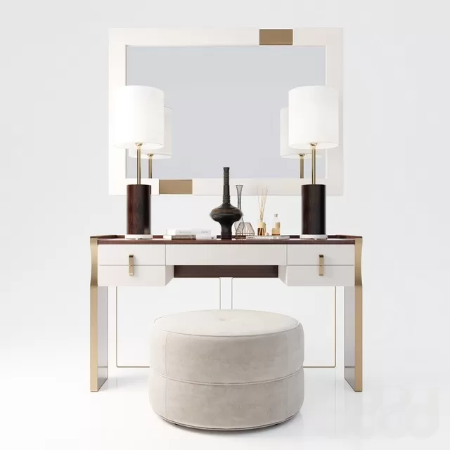 FURNITURE – DRESSING TABLE – 3D MODELS – FREE DOWNLOAD – 8196