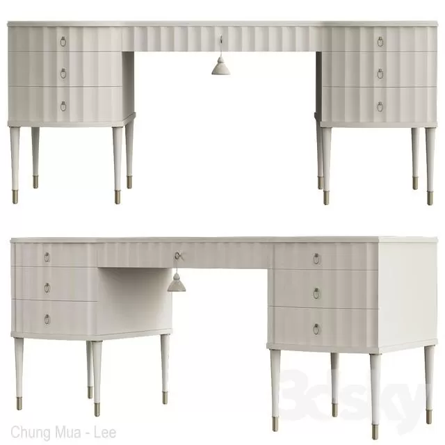 FURNITURE – DRESSING TABLE – 3D MODELS – FREE DOWNLOAD – 8204