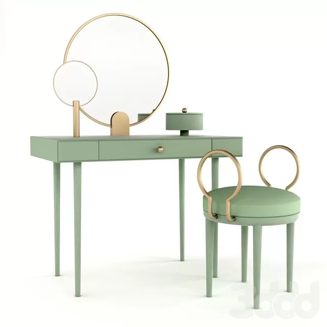 FURNITURE – DRESSING TABLE – 3D MODELS – FREE DOWNLOAD – 8220