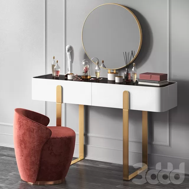 FURNITURE – DRESSING TABLE – 3D MODELS – FREE DOWNLOAD – 8225