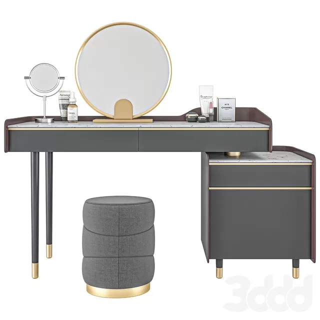 FURNITURE – DRESSING TABLE – 3D MODELS – FREE DOWNLOAD – 8229