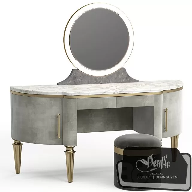 FURNITURE – DRESSING TABLE – 3D MODELS – FREE DOWNLOAD – 8268