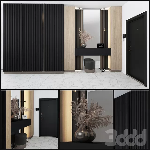 FURNITURE – HALLWAY – 3D MODELS – FREE DOWNLOAD – 8287