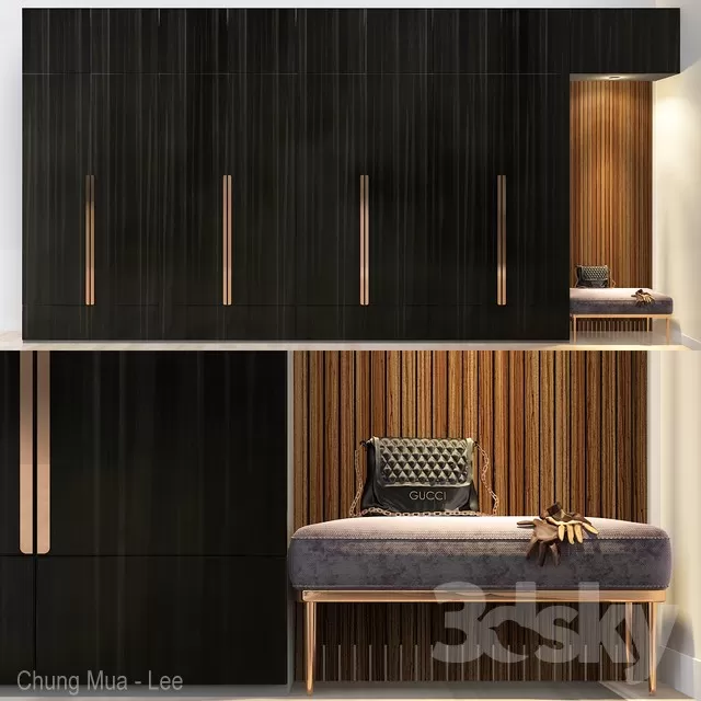 FURNITURE – HALLWAY – 3D MODELS – FREE DOWNLOAD – 8303