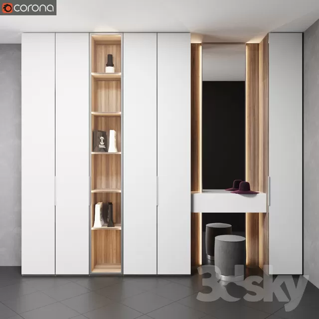 FURNITURE – HALLWAY – 3D MODELS – FREE DOWNLOAD – 8306