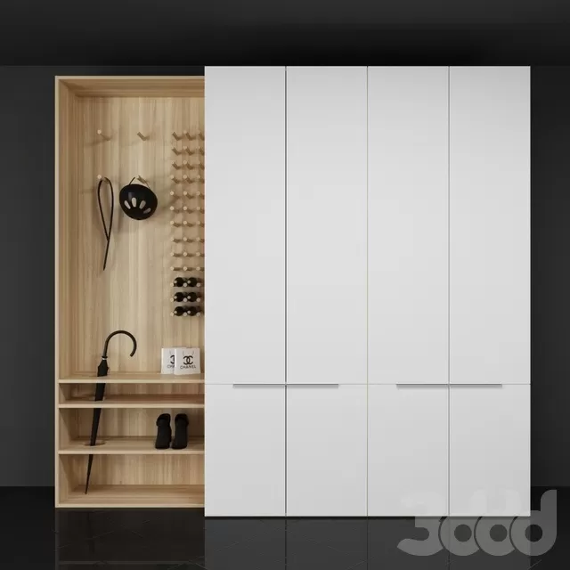 FURNITURE – HALLWAY – 3D MODELS – FREE DOWNLOAD – 8308